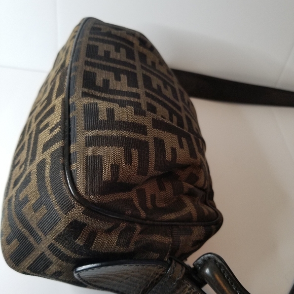 Authentic Fendi Mini Borsa Zucca Bag - Picture 5 of 10